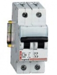 Автоматический выключатель DX 2p 16A 2М (тип C) 6кА