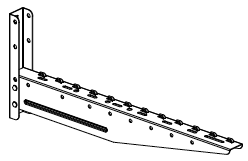 Консоль ML с основанием для проволочного лотка 400-500-600 мм