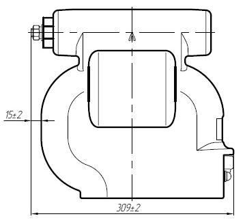 Общий вид трансформатора ЗНОЛПМ(И)