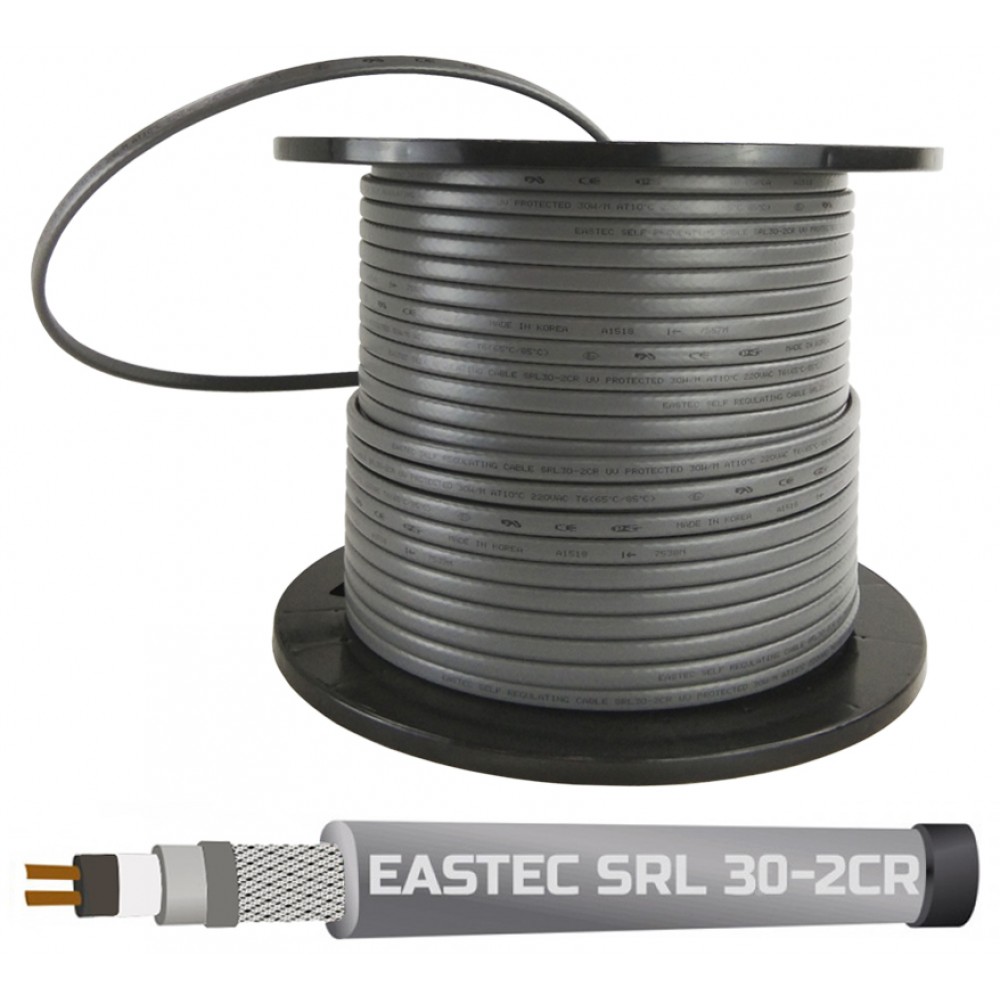 EASTEC SRL 30-2 CR, M=30W, греющий кабель, пог.м.