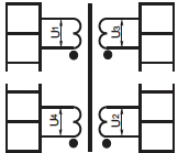 принципиальная схема четырехобмоточного трансформатора осм1