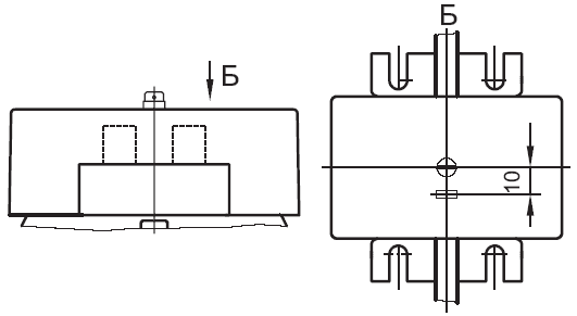 Общий вид трансформатора ТШП-0,66 на 300-800А